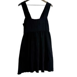 natural life black dress Vintage 2000s Y2K Red & Black Floral Polka Dot Sleeveless Sweetheart Ruffled Tank Mini Dress main image 0